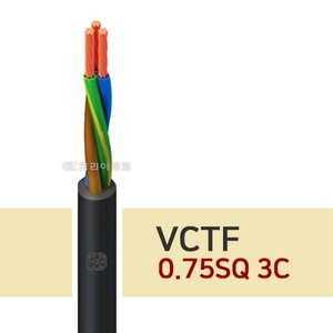 VCTF 0.75SQ 3C (300M) 충진형/전기선/범용 비닐시스