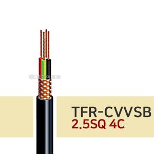F(TFR)-CVVSB 2.5SQ 4C 제어용/편조차폐/실드타입